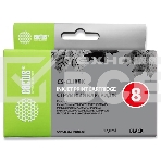 Картридж струйный Cactus CS-CLI8BK черный (12 мл) для Canon Pixma iP4200, iP5200, MP500, MP800, iP4300, iP5300, MP800, MP830, MP530, MP600, MP810, MP470, MX850, iP6600D, iP6700D, MP970, Pro9000, Pro9000 Mark II, фото2