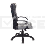 Кресло руководителя Бюрократ KB-10/BLACK черный, искусственная кожа, фото8