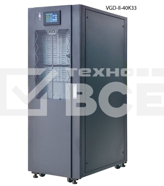 Источник бесперебойного питания Powercom VGD-II-10K33 10000Вт 10000ВА черный