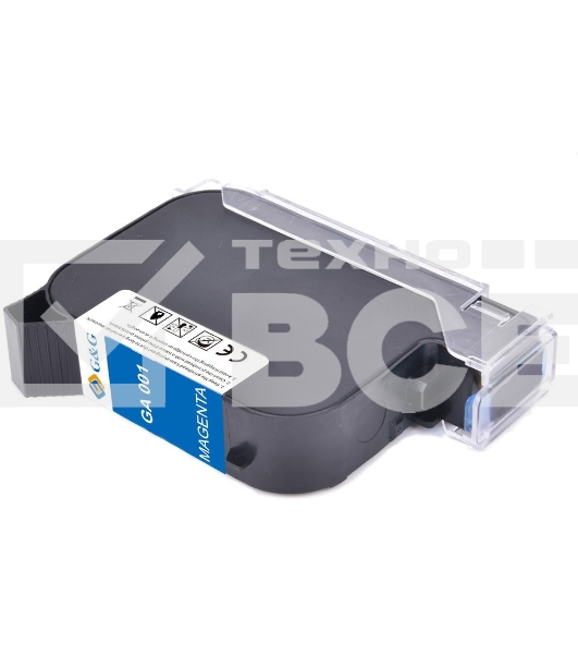 Картридж струйный G&G GA-001M пурпурный (42мл) для G&G GG-HH1001