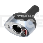 Разветвитель роз.прикуривателя Ritmix RM-12XQPD 1xSoc 2xUSB черный/серебристый/серебристый (80000163), фото6