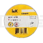 Изолента Iek UIZ-13-10-K01 0,13х15 мм белая 20 метров ИЭК, фото4
