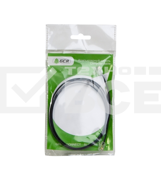 Телефонный шнур Greenconnect удлинитель для аппарата 5.0m GCR-TP6P4C-5.0m, 6P4C (джек 6p4c - jack 6p4c) белый Greenconnect Телефонный шнур удлинитель для аппарата 5.0m GCR-TP6P4C-5.0m, 6P4C (джек 6p4c - jack 6p4c) белый