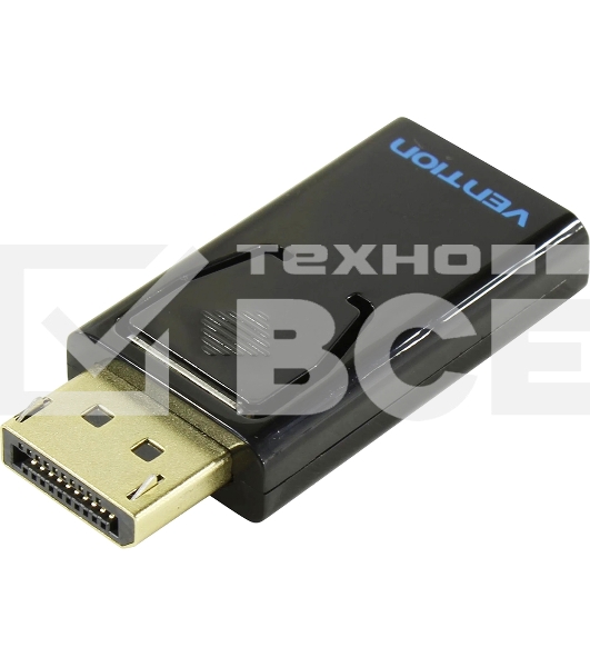 Адаптер-переходник Vention DisplayPort 20M > HDMI F