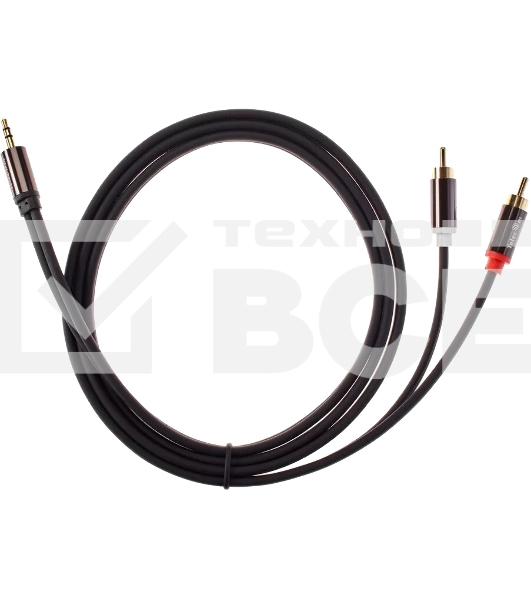 Кабель соединит 3.5 Jack (M) - 2xRCA (M), 1.5м Telecom PRO <TAV7183M-1.5M>