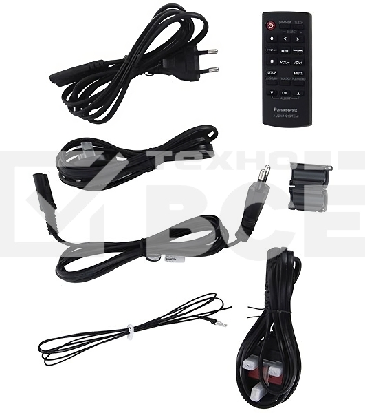 Музыкальный центр PANASONIC SC-UA30GS-K