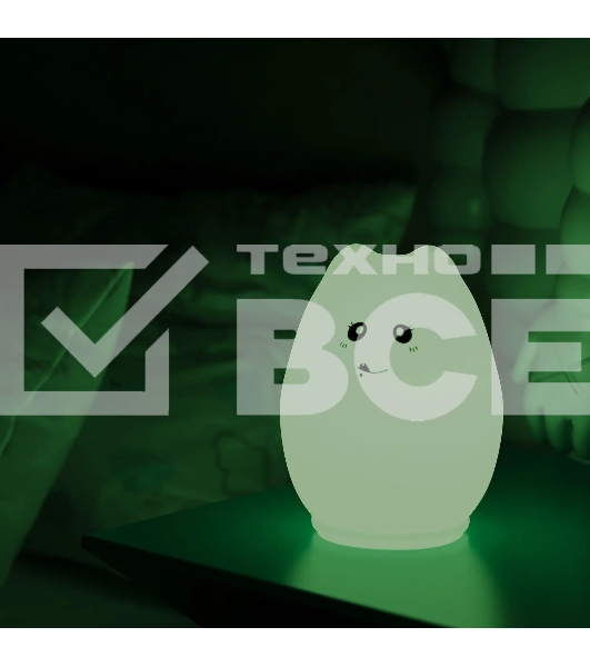 Ночник Gauss NN303 кошка белый