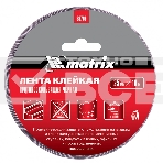 Лента клейкая MATRIX противоскользящая, черная 25 мм х 10м, 88706, фото 1
