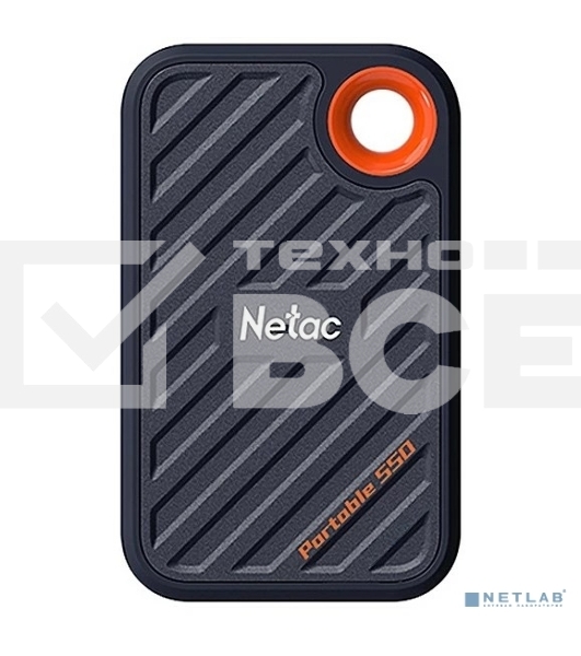 Внешний накопитель SSD Netac ZX20 512GB USB 3.2 Gen 2 Type-C NT01ZX20-512G-32BL