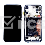 Дисплей для Huawei Honor 9X Pro в сборе с тачскрином, панелью и аккумулятором (SP 02353HAD), синий, фото4