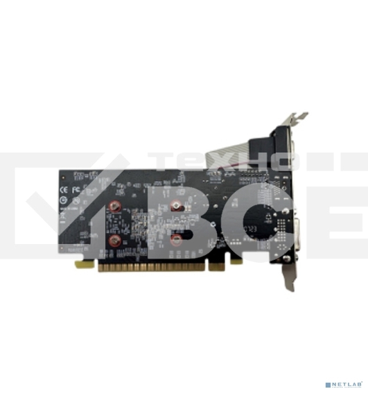 Видеокарта CBR GT730 2Gb DDR3, 128bit, 700Mhz, 1*HDMI + 1*DVI + 1*VGA, 49W, Ret VGA-STXT730-2G-RTL