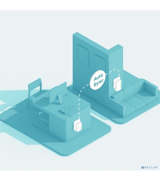 Сетевой адаптер AV600 Powerline Wi-Fi 3-pack KIT, Qualcoмм, 300Mbps at 2.4GHz,802.11b/g/n,600Mbps Powerline, 3-pack(1* TL-PA4010 & 2*TL-WPA4220)