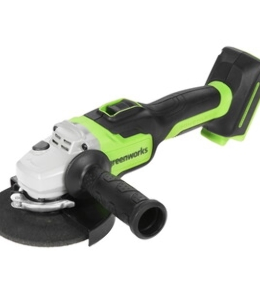 Угловая шлифовальная машина аккумуляторная GreenWorks GD24AG, 24V, бесщеточная без АКБ и ЗУ (3200207)