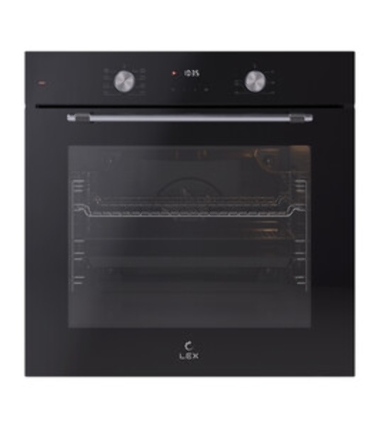 Духовой шкаф электрический LEX EDP 680 BL MAX, встраиваемый, черный