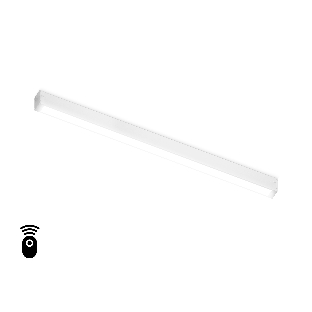 Управляемый светодиодный светильник для шинопровода Magnetic Ambrella light GL1291 WH белый IP20 24W 3000K-6400K 220V 120° 562*25*42 (Без ПДУ)