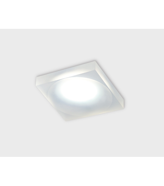 Светильник Ambrella light TN136 WH/FR белый/матовый GU5.3 80*80*32