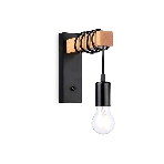 Светильник Ambrella light TR8181 BK/LW черный/светлое дерево E27 max 40W 395*60*210, фото3