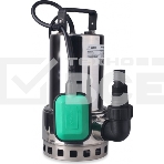 Насос PATRIOT F 900/S дренажный грязн.вода корпус нерж.сталь 900Вт 15000л/ч глуб.5м напор9м, фото 1