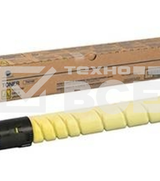 Картридж лазерный Konica-Minolta TN-221Y желтый, для bizhub C227/C287