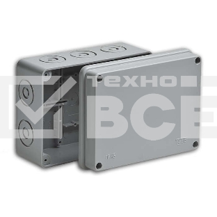 Коробка распр. ОП 150х110х70 IP55 без герм. Рувинил 67054