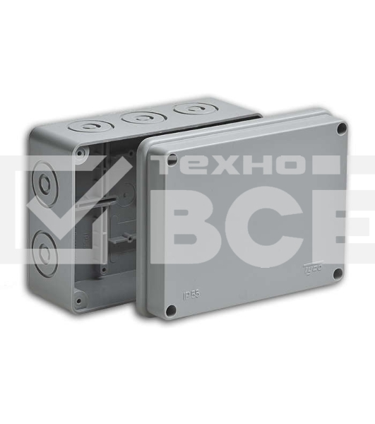 Коробка распр. ОП 150х110х70 IP55 без герм. Рувинил 67054