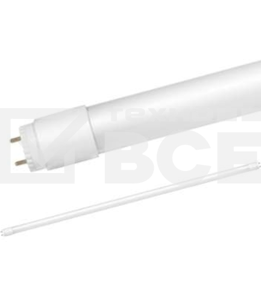 Лампа светодиодная LED-T8-М-PRO 20Вт 230В G13 6500К 1620лм 1200мм мат. IN HOME 4690612030999