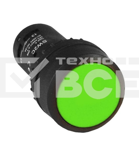 Кнопка SW2C-11 возвратная зел. NO+NC EKF sw2c-11s-g