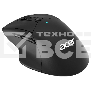 Мышь беспроводная Acer OMR170 черный, 1600 dpi, радиоканал, Bluetooth, USB, кнопки - 6