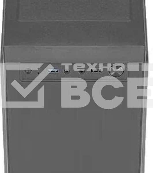 Компьютерный корпус Aerocool / Formula Cs-108-S-BK-v1 (mATX, без БП, USB3.0 x1, USB2.0 x1, 8cm black fan x1)