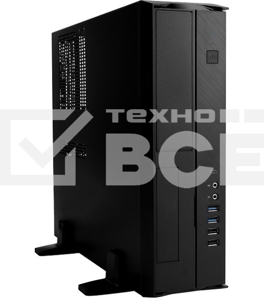 Компьютерный корпус Slim Case INWIN BL067BL IP-S300FF7-0 U2*2+U3*2+Combo audio+FAN+ intrusion switch