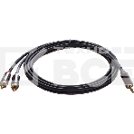 Кабель соединит 3.5 Jack (M) - 2xRCA (M), 1.5м Telecom PRO <TAV7183M-1.5M>, фото8