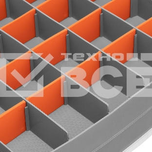 Органайзер STELS двухсторонний 425x330x85мм, пластик 90710