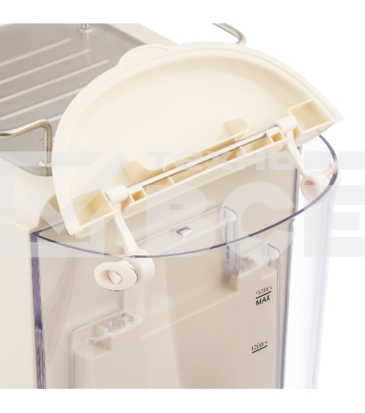 Кофеварка рожковая Maunfeld MF-737BG PRO бежевый, исп. кофе - молотый, 1.5 л, 1250 Вт, 15 Бар.