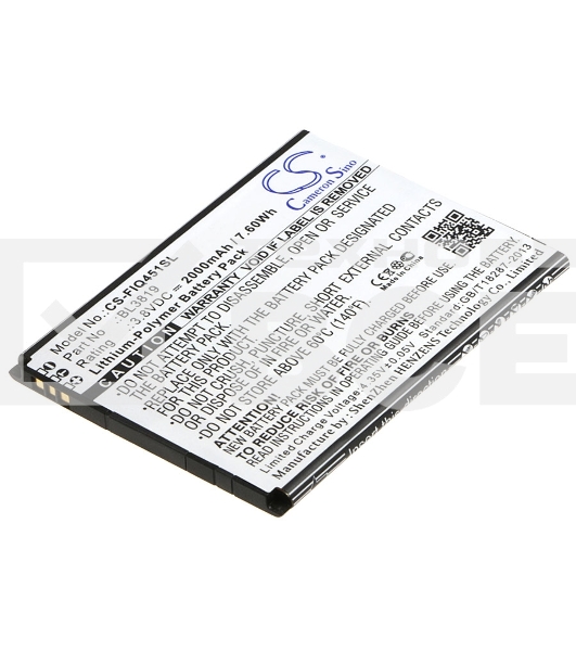 Аккумулятор CameronSino CS-FIQ451SL BL3819 для Fly IQ4514 Evo Tech 4 3.8V / 2000mAh / 7.60Wh