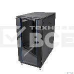 Шкаф коммутационный ЦМО ШТК-М-18.6.6-1ААА-9005 18U 600x600мм пер.дв.стекл задн.дв.стал.лист 2 бок.пан. направл.под закл.гайки 270кг черный, фото7