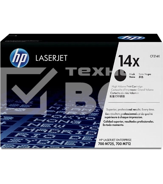 Картридж лазерный HР 14X для LJ M712 (17500 стр.) (желтая упаковка)