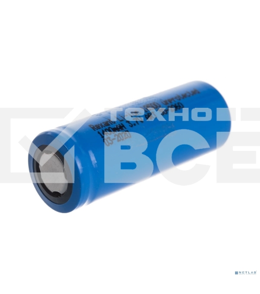 Аккумулятор Li-ion 18500 unprotected 1400 mAH 3.7 В Rexant