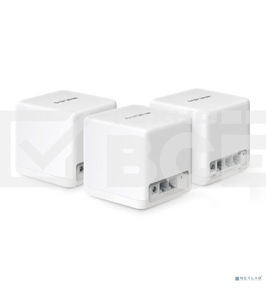Бесшовный Mesh роутер Mercusys Halo H60X (3-pack) AX1500 Wi-Fi 6 система