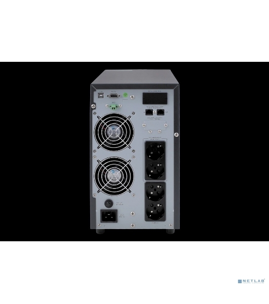 Источник бесперебойного питания STARK SC 3000 Online 12A 3000 ВА/2700 Вт Online, Напольный, 110-300В, 4 х ЕВРО, Smart-slot, USB, RS232, EPO, БЕЗ АКБ - внешние батареи 6 шт от 4,5Ач до 240 Ач