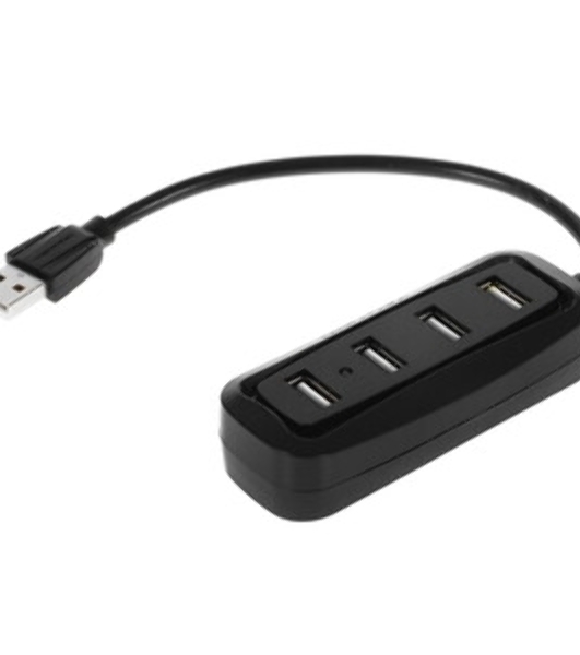 USB-концентратор Vention VAS-J43-B015, USB 2.0, USB 4 порта, USB