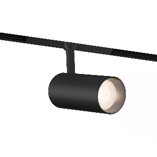 Трековый акцентный светильник Ambrella light GL4415 BK черный  IP20 10W 3CCT 3000-6000K SMART 48V 24° D45*100