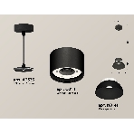 Светильник Ambrella Light XP8111050 SBK/FR черный песок/белый матовый GX53 (A2333, С8111, N8141), фото 1