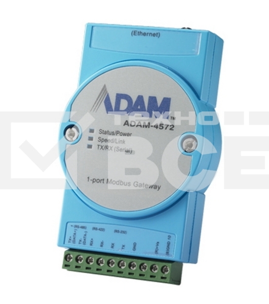 Модуль шлюза данных, 1 порт, Modbus TCP/RT Advantech ADAM-4572-CE