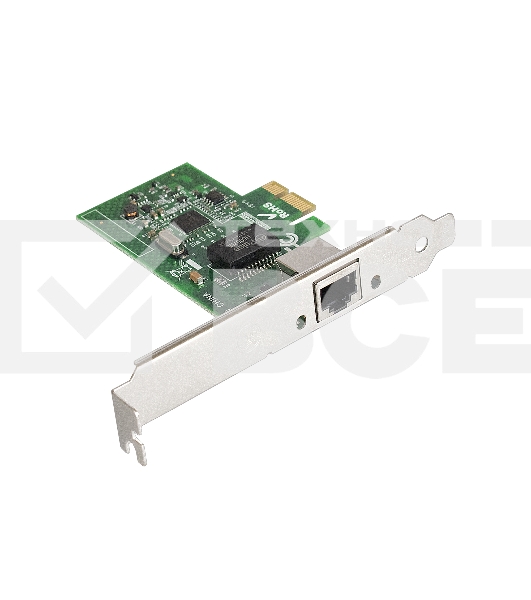 Сетевой адаптер ExeGate EXE-i210AT PCI Express 2.0 10/100/1000Mbps 1xRJ-45 (Copper) Intel WGI210AT