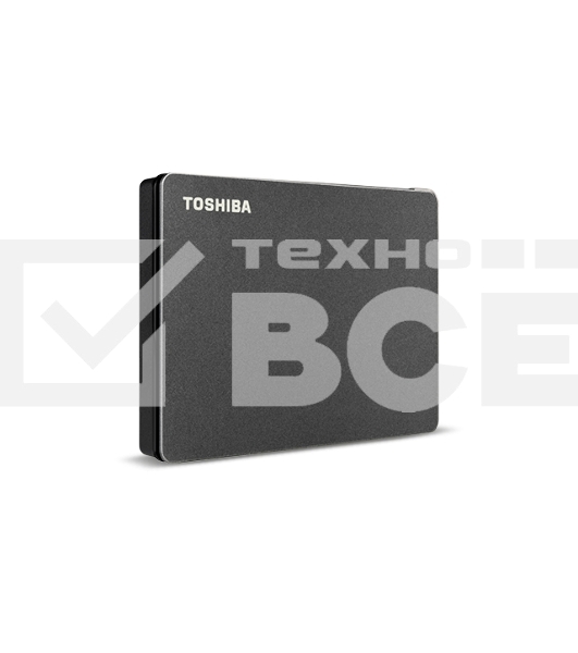 Внешний HDD 2.5' Toshiba Canvio Gaming, 2TB, USB 3.2 Gen 1 Type-A, 5400 rpm, черный