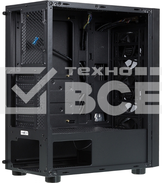 Компьютерный корпус Aerocool / Formula F-3401 (V1) черный без БП ATX 3x120mm 2xUSB2.0 1xUSB3.0 audio bott PSU