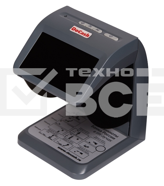 Детектор банкнот DoCash mini IR/UV/AS просмотровый мультивалюта