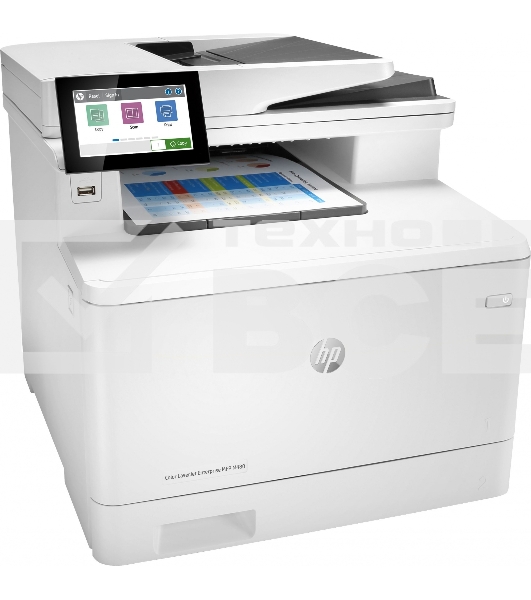 МФУ лазерный HP Color LaserJet Pro M480f (3QA55A), A4, цветной, печ. до 27 стр/мин., скан. до 29 стр/мин. (ч/б) 20 стр/мин. (цвет), 600 x 600 dpi, USB, RJ-45, Air Print, Mopria