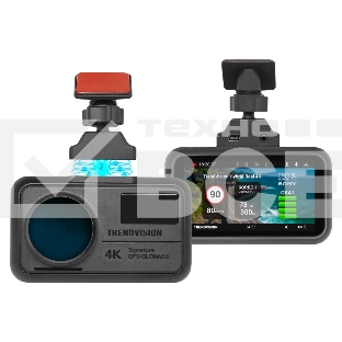 Видеорегистратор с радар-детектором TrendVision Hybrid Signature Real 4K GPS ГЛОНАСС