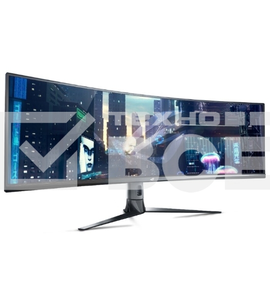 Монитор 49' ASUS ROG Strix XG49VQ VA 3840x1080, 144 Гц, 4 мс, 32:9, 450 кд/м2, 2xHDMI, 1хDP, изогнутый, черный
